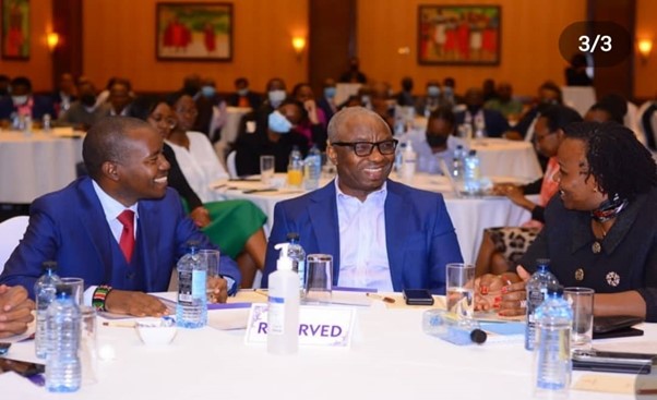 The NC/CEO in attendance as a guest speaker at the Data Protection Conference 2022 in Kenya.